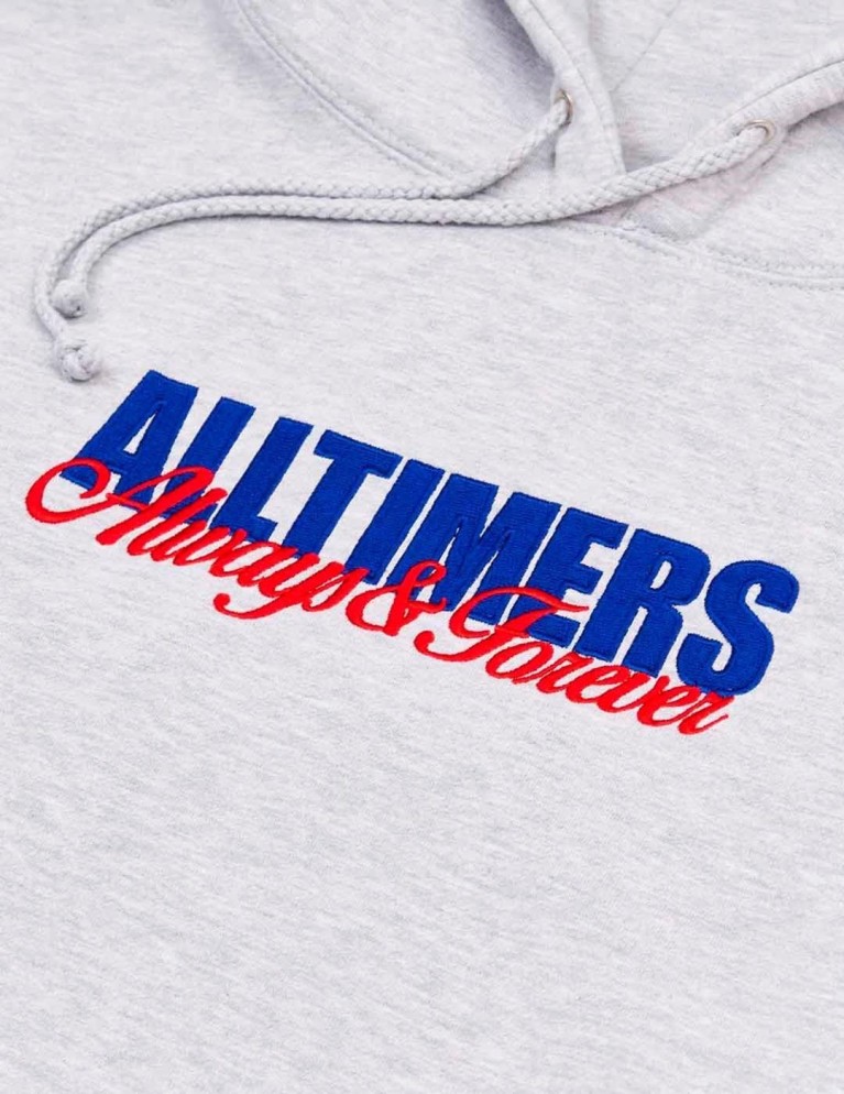 Sudadeira ALLTIMERS always embroidered hoodie heather grey
